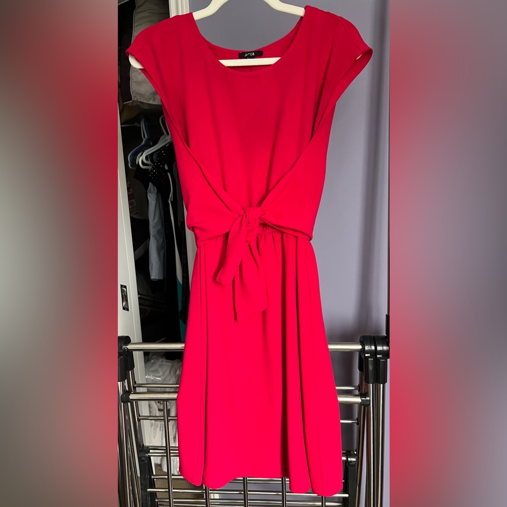 Jacob wrap belt dress